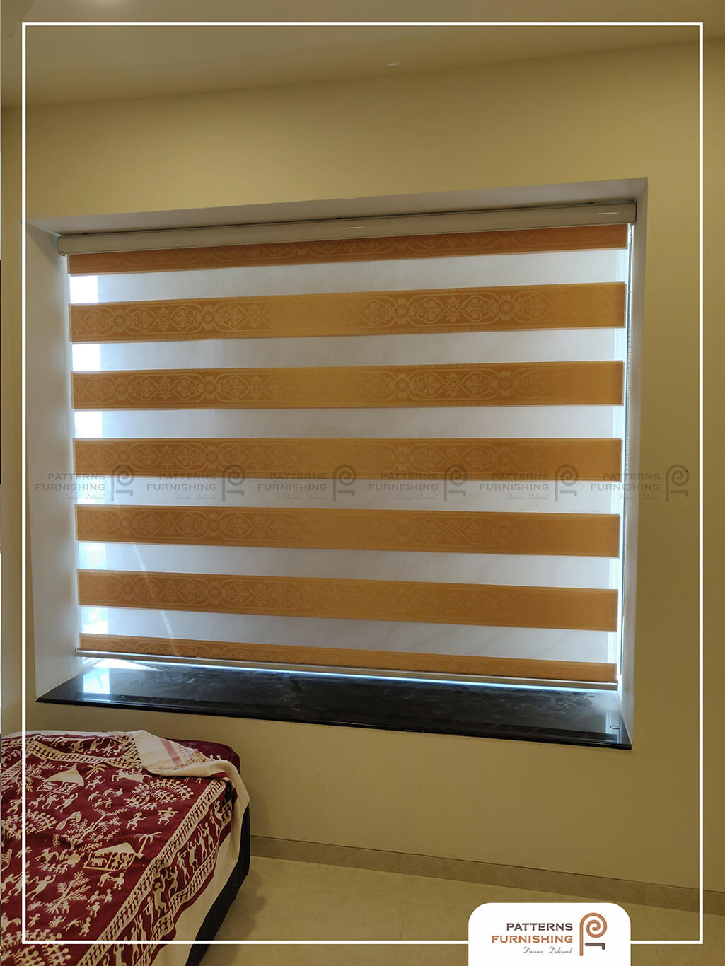 18% off on Window Zebra Blinds for Homes in Chennai - Patterns Furnishing