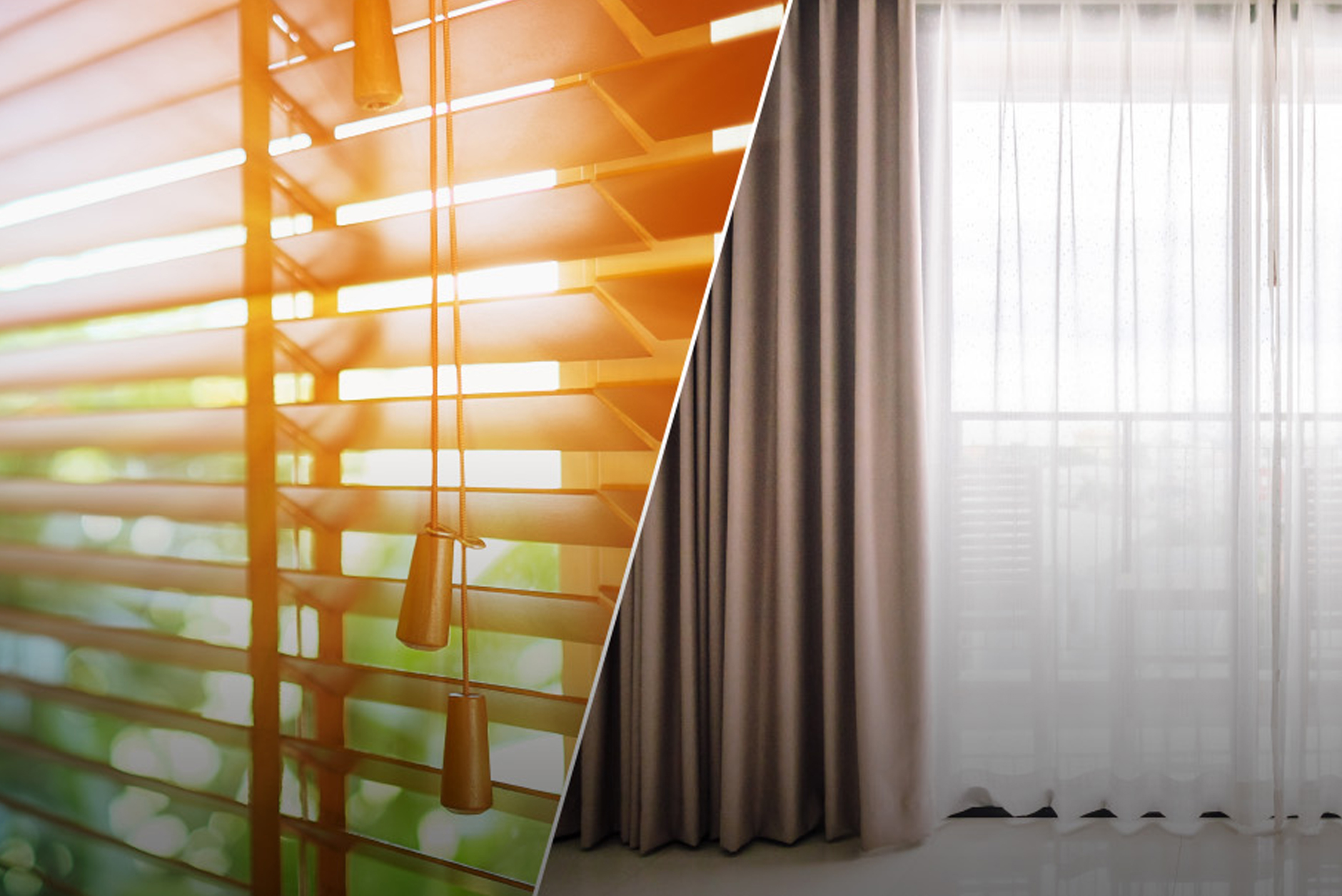 Choosing Between Blinds And Curtains - Patterns Furnishing