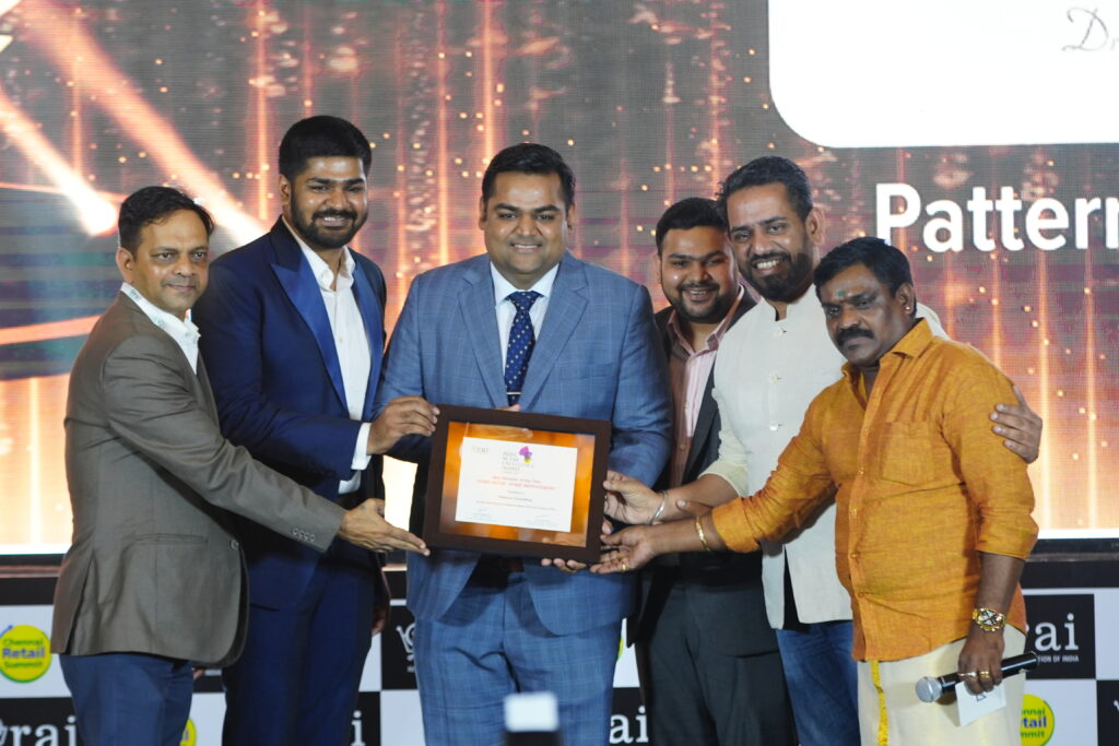 Patterns Furnishing Received India Retail Excellence Award