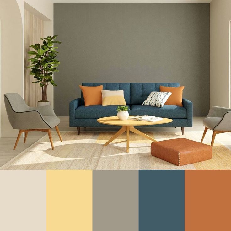 The Ultimate Guide to Living Room Color Scheme - Patterns Furnishing