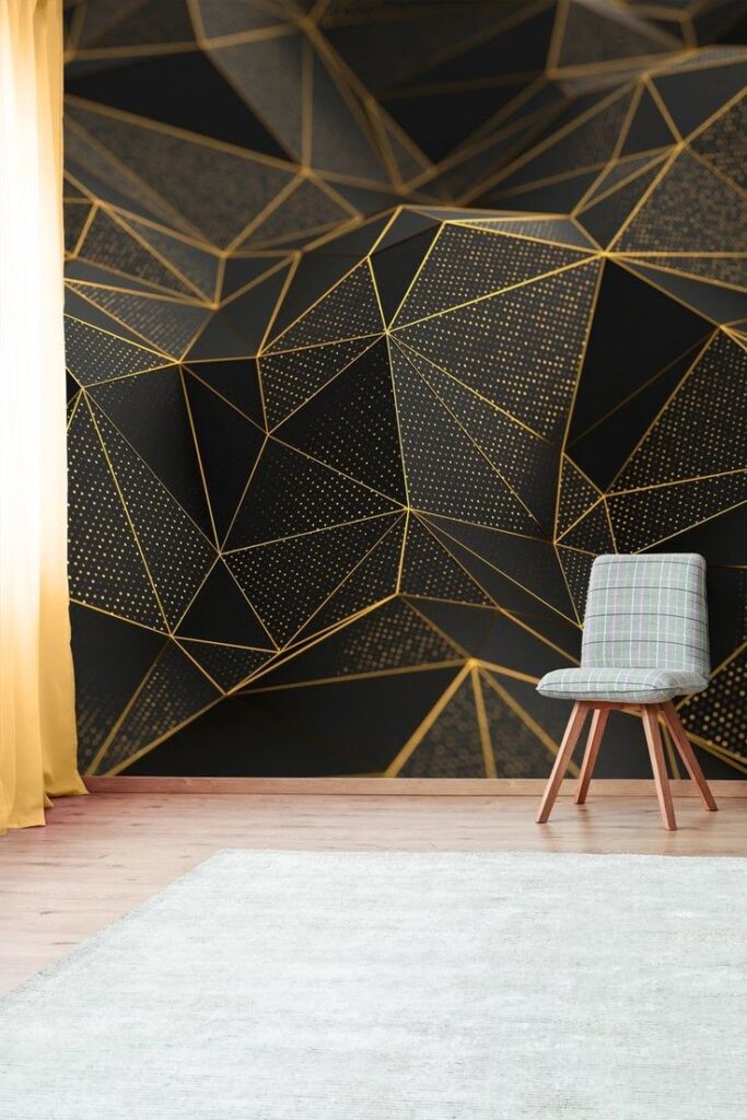 Luxury wallpaper for living room