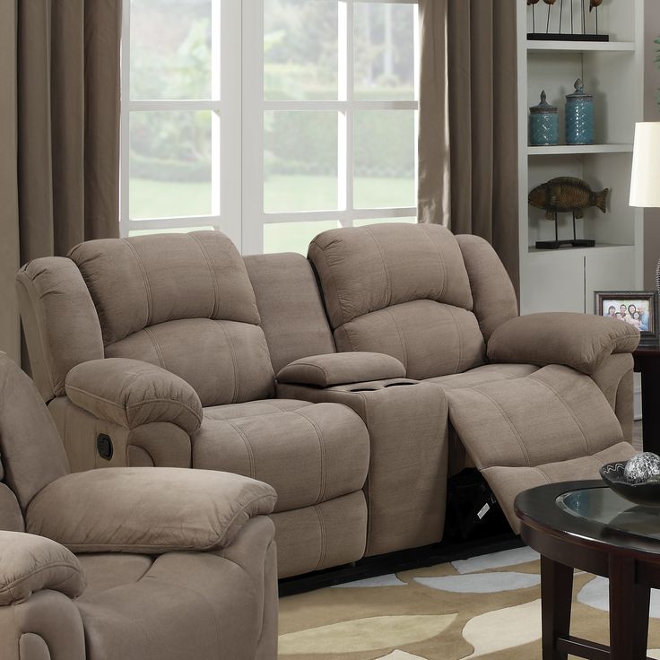 Sand color recliners