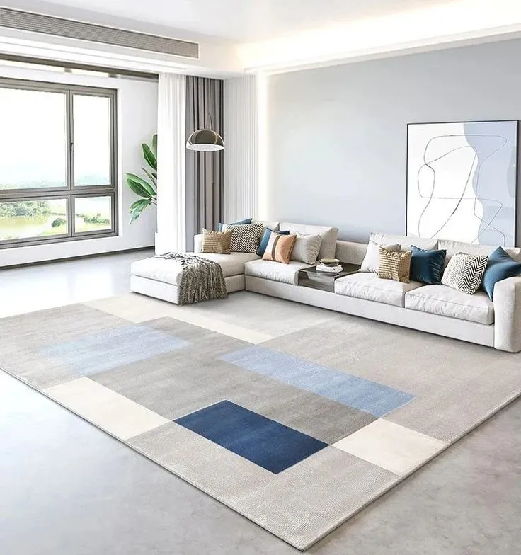 Multicolor Geometric Rug