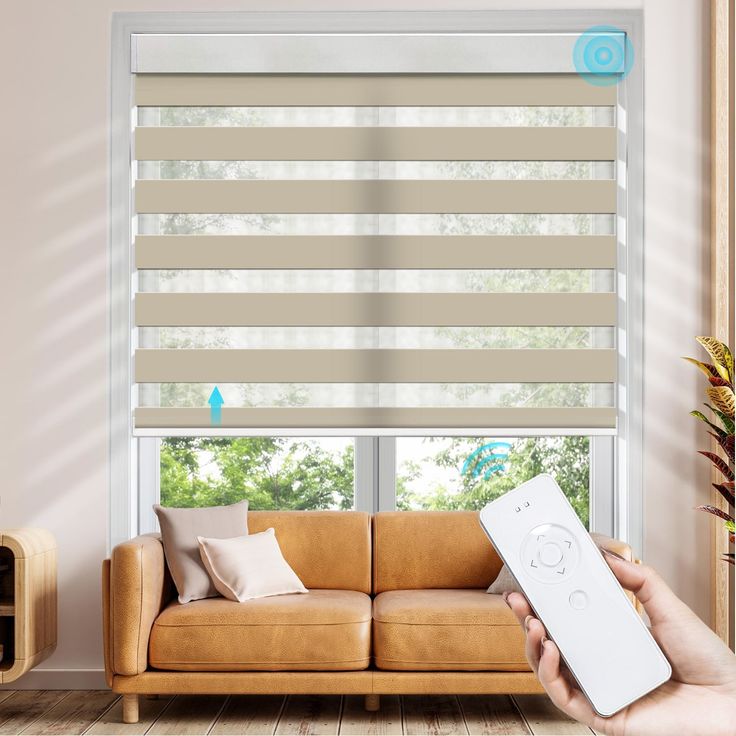 Automation zebra blinds