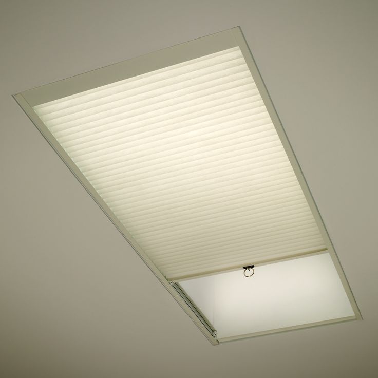 Sandal color skylight blinds