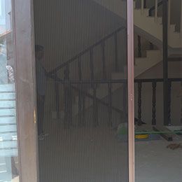 Pleated Mosquito Mesh Net with Door